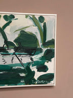 “Rowboats in a Green Landscape” by Bo Swenson