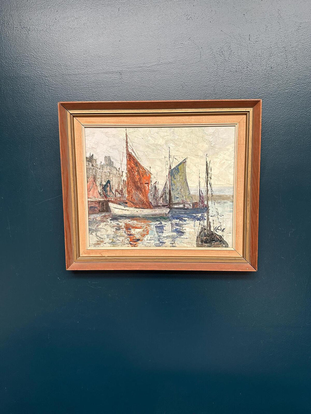 “Boats in Harbour” by Inge Camill