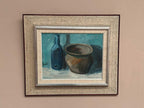 “Pot and Blue Bottle” by Viktor Rasmussen