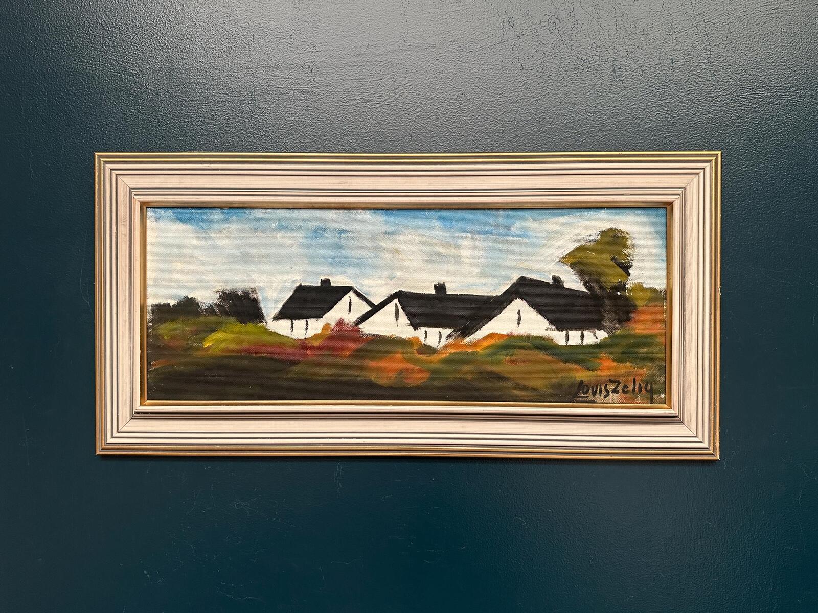 “Landscape with Farm” by Louis Zelig