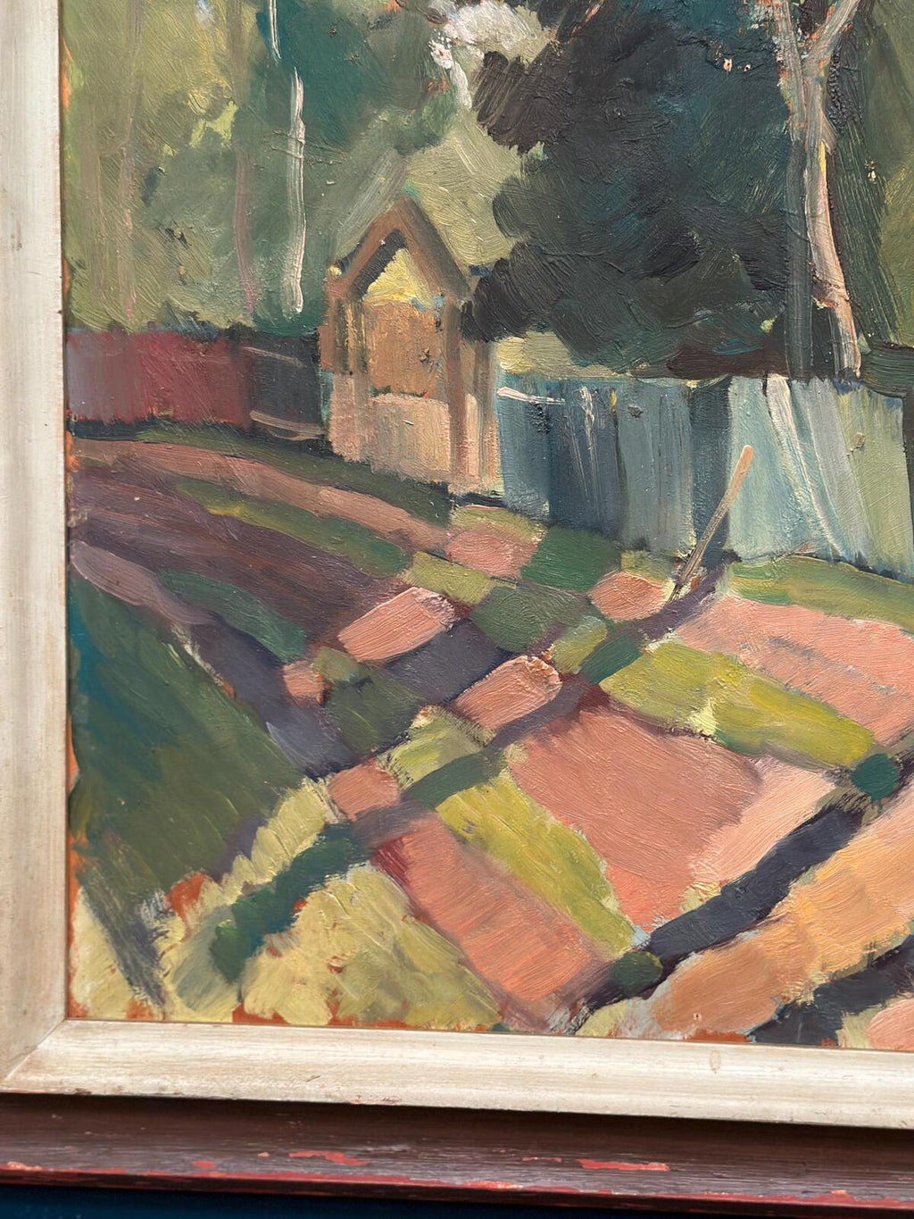 “Landscape with Fence” by Bajo