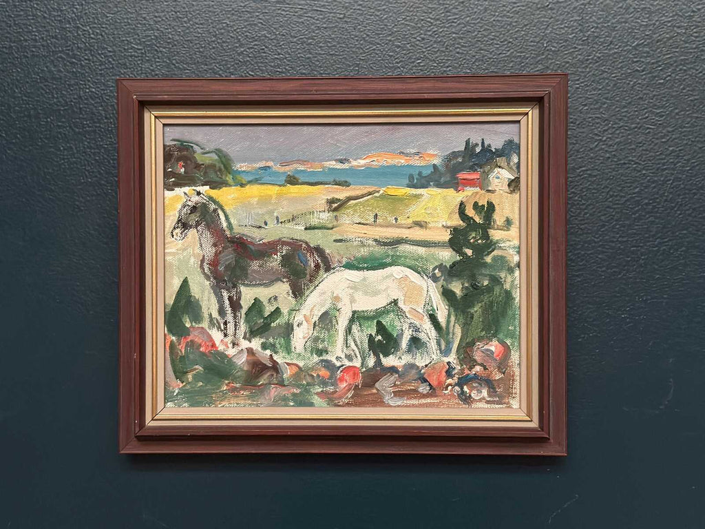 Landscape with Horses