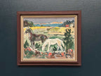 Landscape with Horses