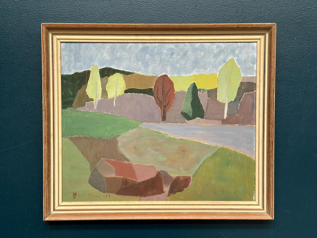 “Trees and Fields” by Carl‑Einar Andersson (1925–1975)