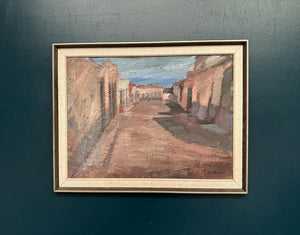 “Bygata med hus, Spanien” by Jean Ragnar
