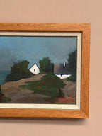 “Coastal Village” by Gustav Tenberg