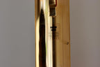 Pair Of Mid Century Swedish Gold Plated Brass Sconces by Scandia