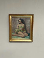 “Seated Woman” by Sigrid Wahlström de Rougemont