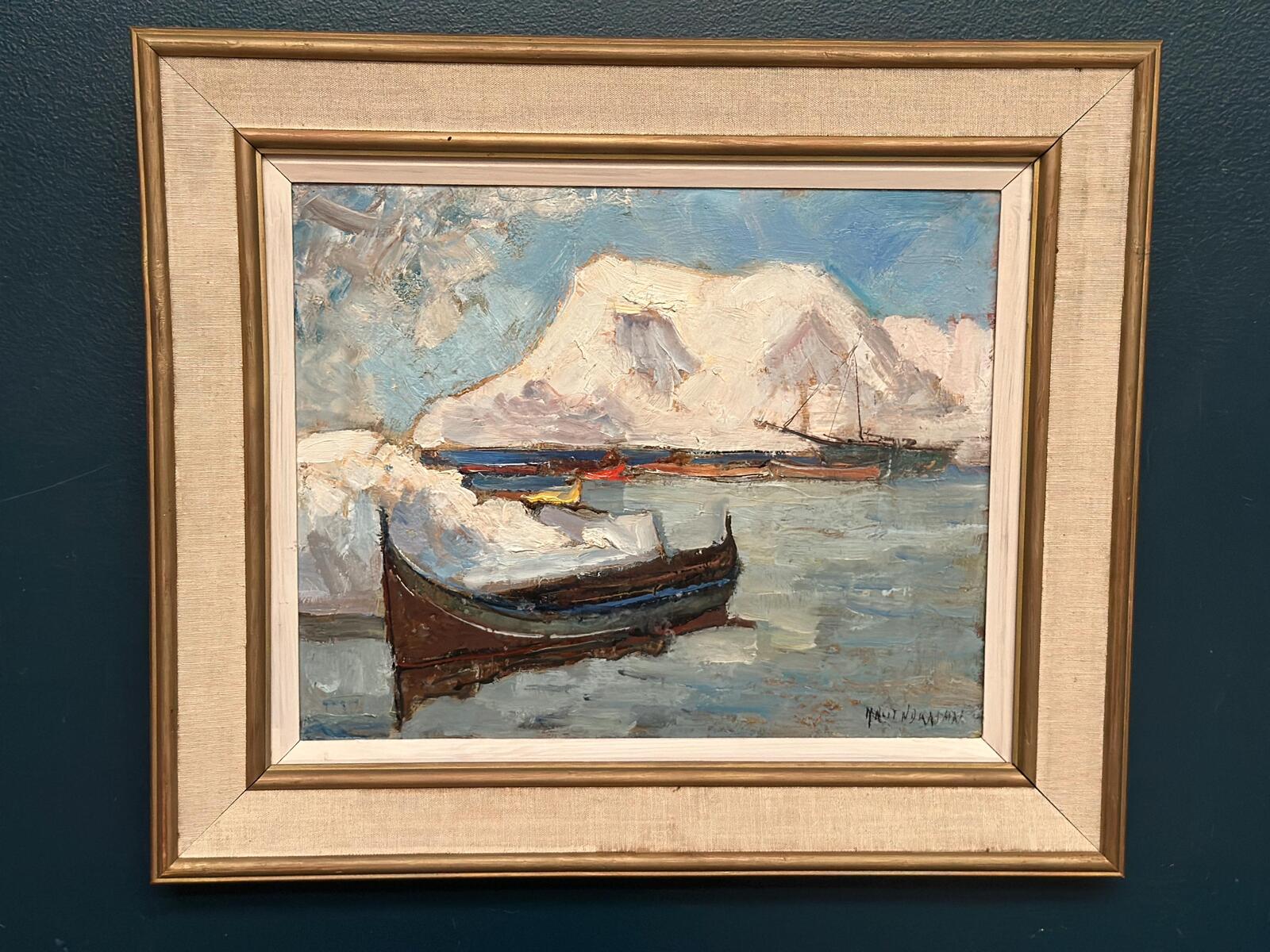 “Winter Harbor” by Knut Norman