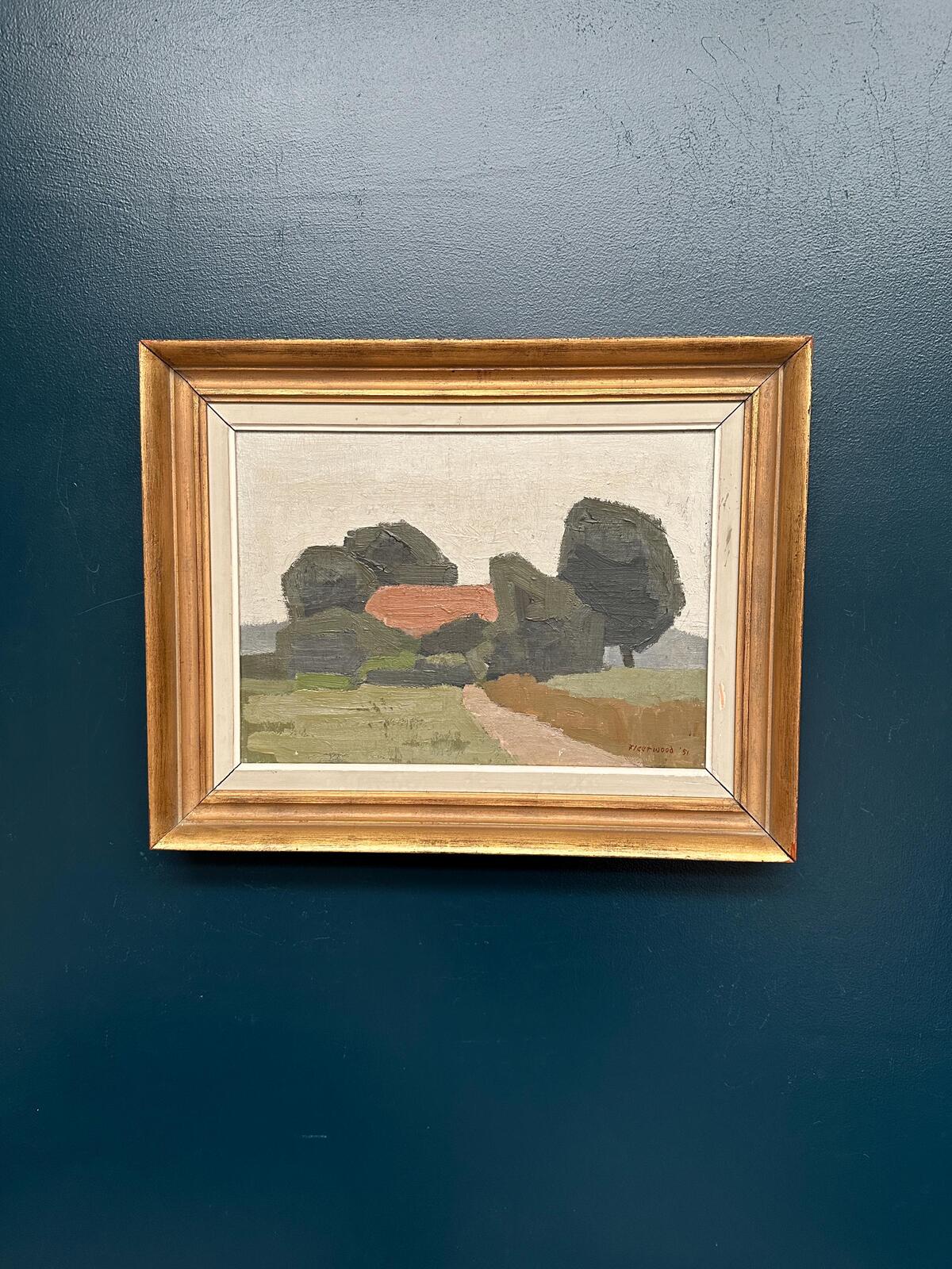 “House and Trees” by William Fleetwood (1915–1993)