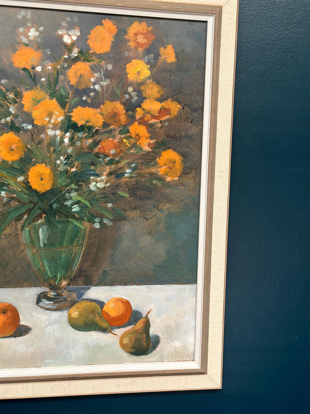 “Floral Still Life” by Arne Ericson – Dated 1967