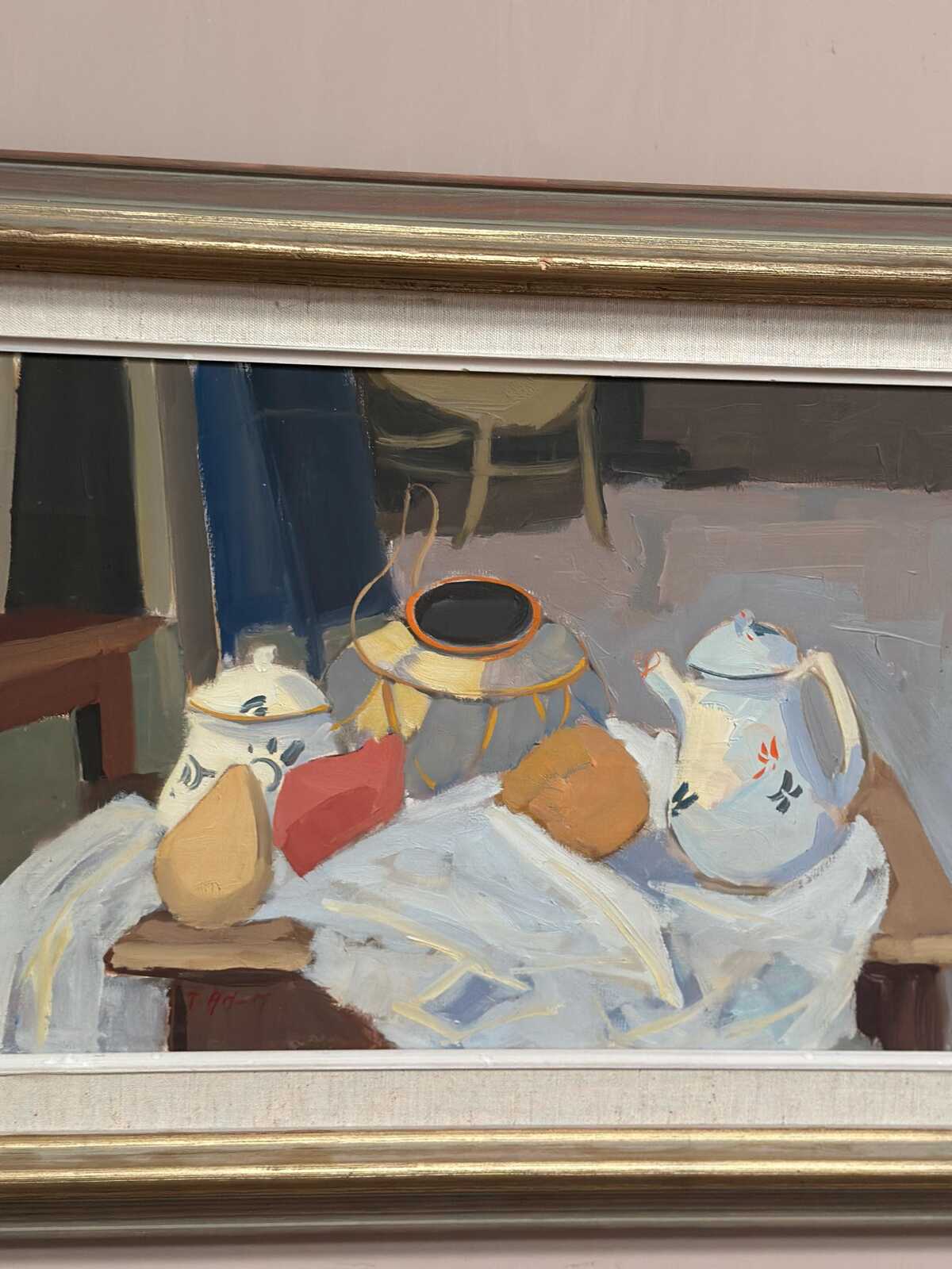 “Stilleben med kaffekannor” by T. Ahlm