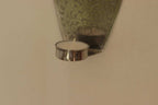 Pair Of Vintage Pewter Sconces