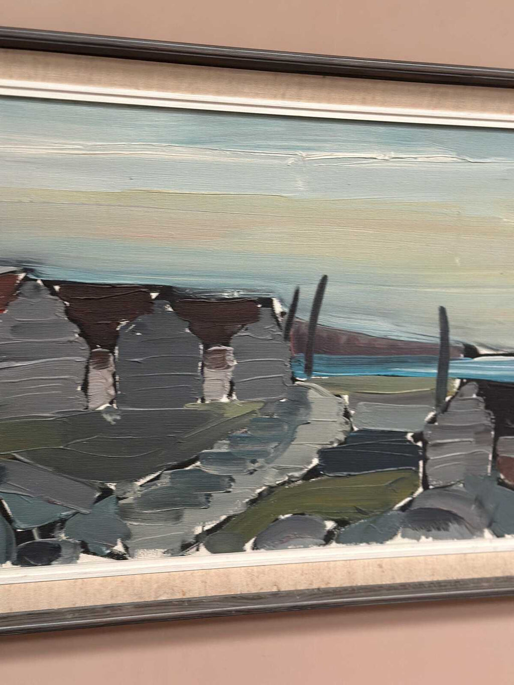 “Coastal Village” by Bo Sjöberg