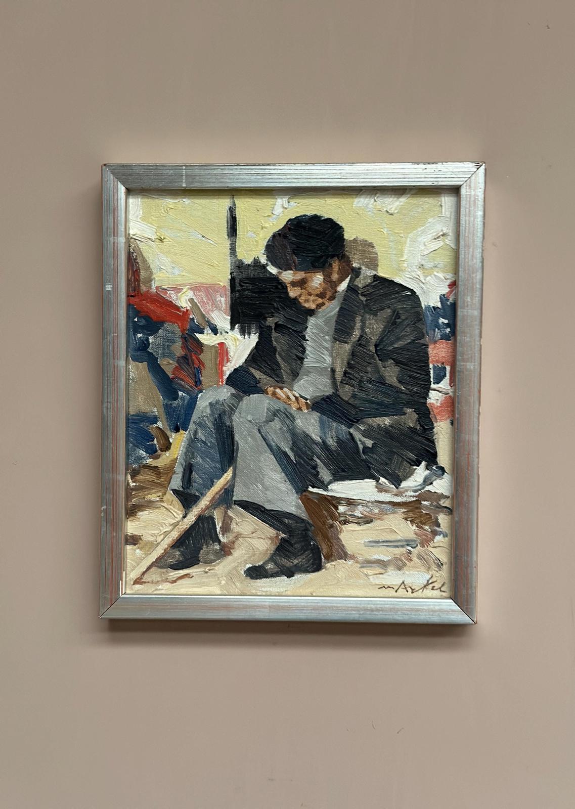 “Resting Man” by Adrian van Arkel