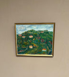 “Hilly Landscape with Houses” by Lalla Blecher