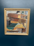 “Cubist Rooftops” by Gustav Adolf Johansson
