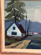 “Landscape with House” by Ingvar Walterström