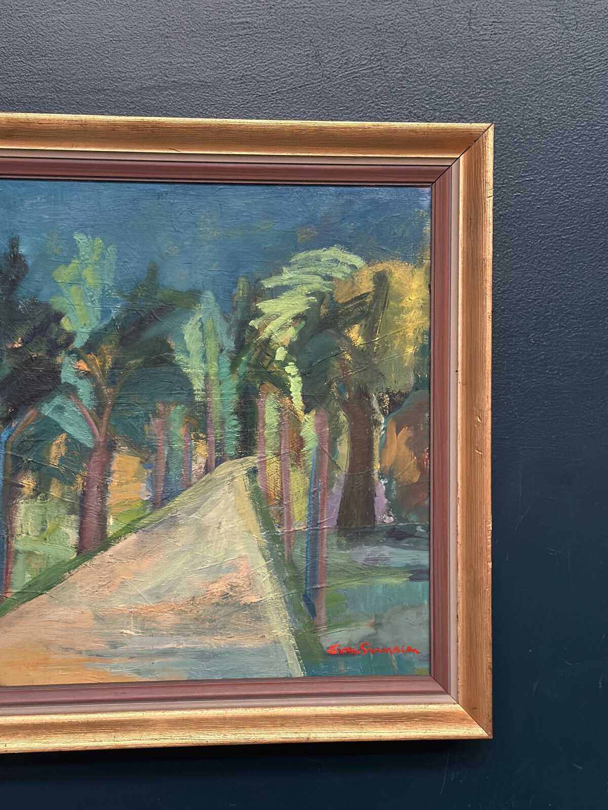 “Path Between Trees” by Sven Svensson