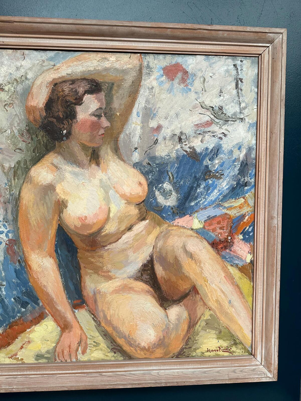 “Nakenstudie” by Hugo Linér (1900–1981)