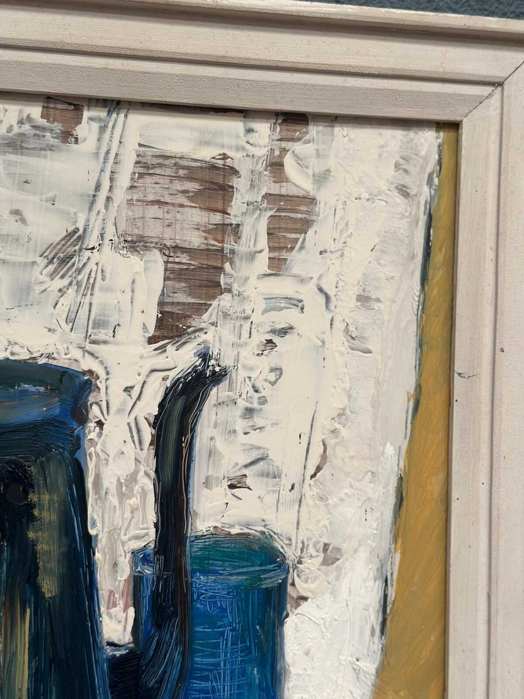 “Still Life with Jug and Blue Glass”