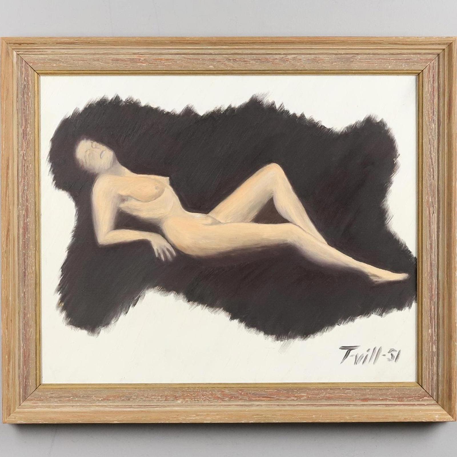 “Model in the Dark” by T. Vill