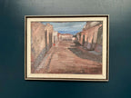 “Bygata med hus, Spanien” by Jean Ragnar