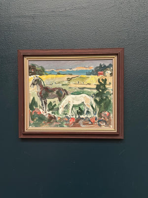 Landscape with Horses
