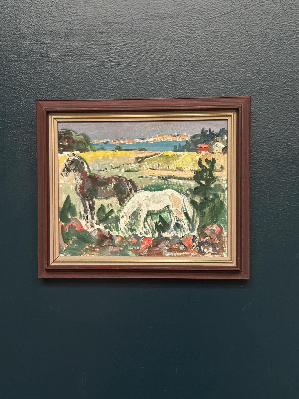 Landscape with Horses