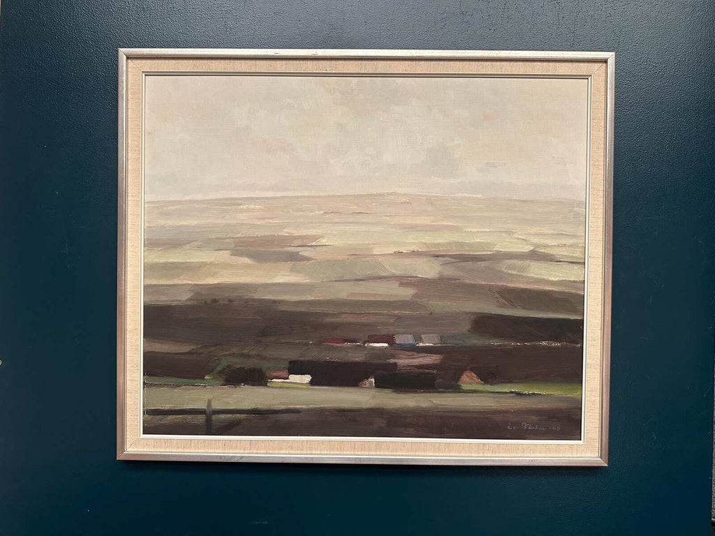 “House in a Flat Landscape” by Evert Färhm