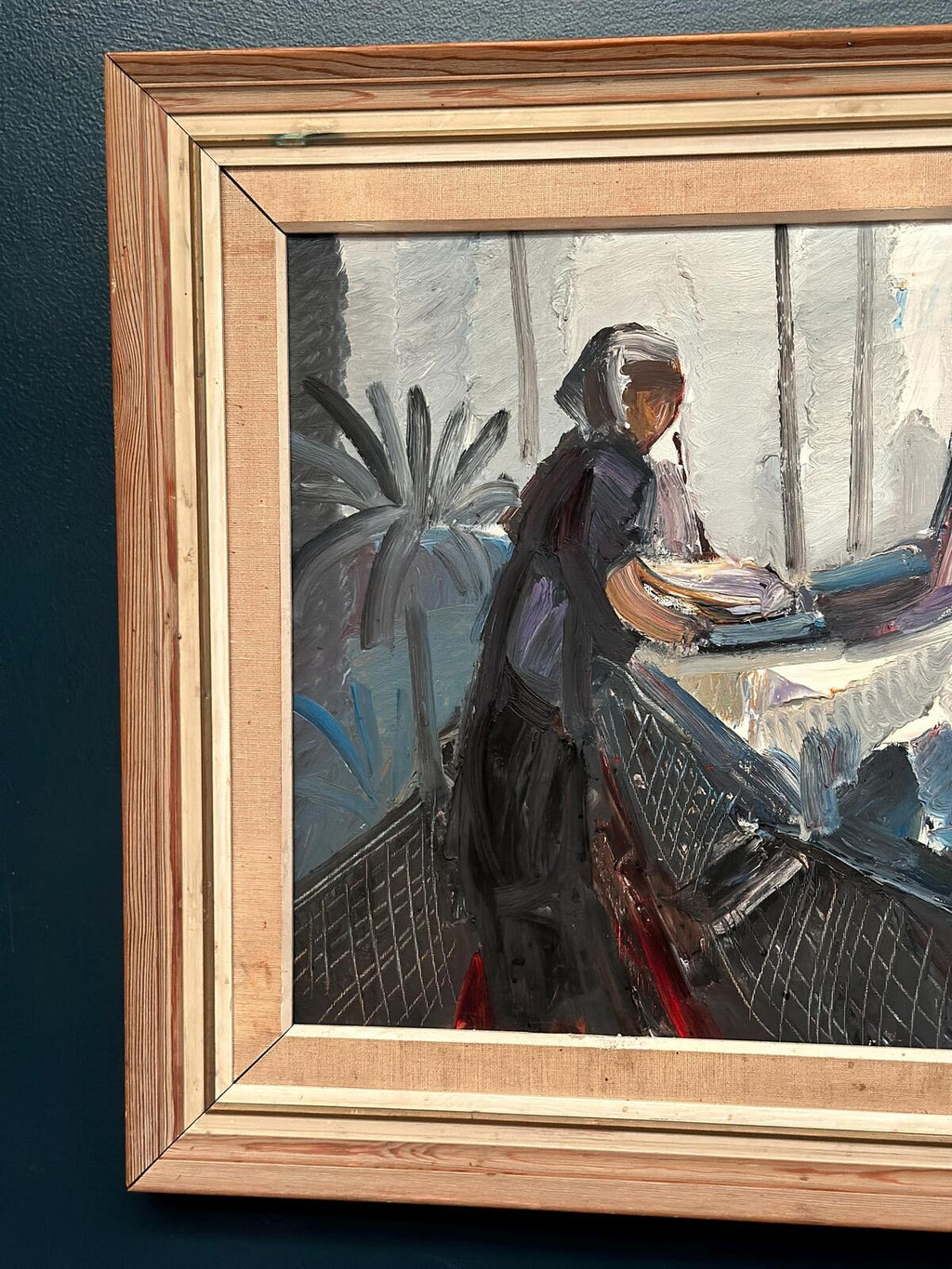 “Figures in Traditional Attire” by Eric Lo