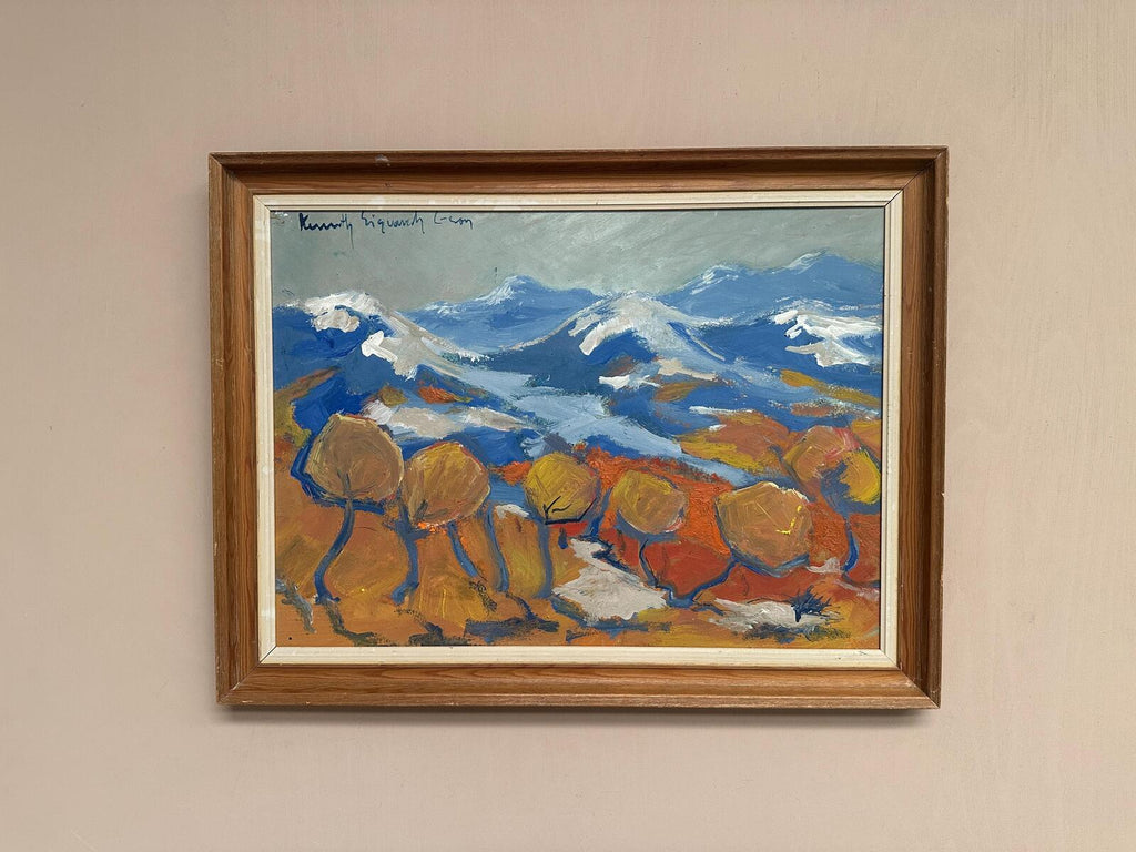 “Trees and Mountains” by Kenneth Sigvard