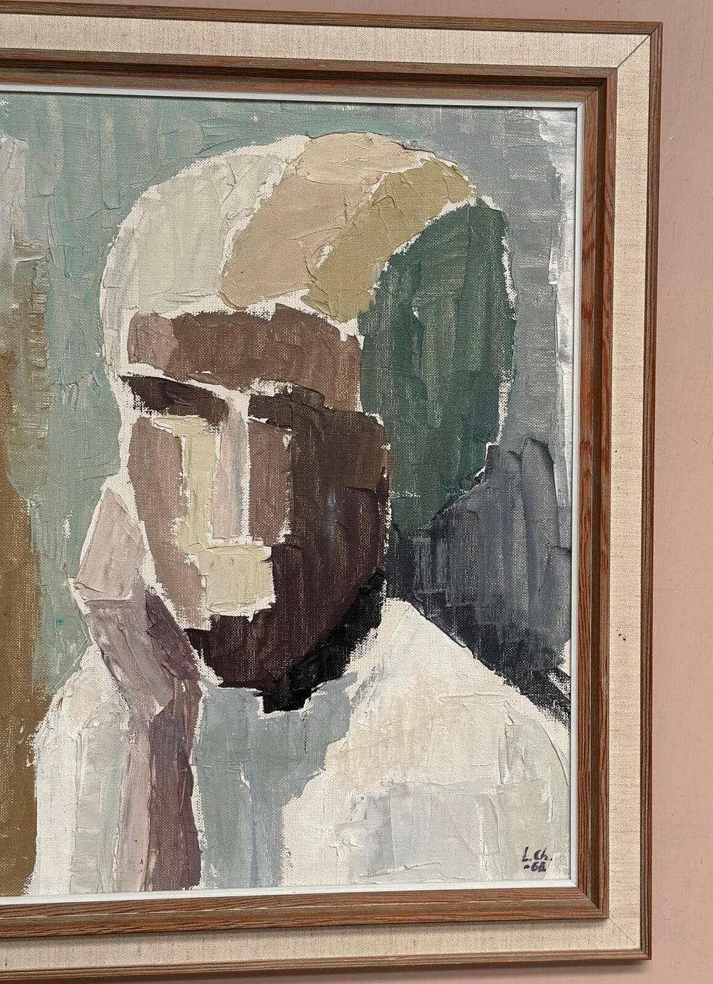 “Cubist Portrait” by Liisa Chaudhuri