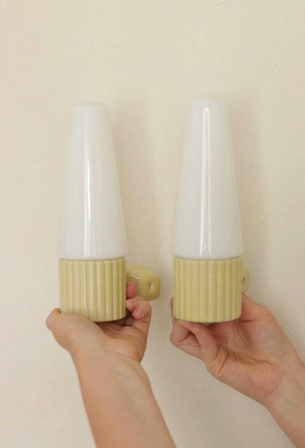 Pair of Swedish Wall lamps designed by SIGVARD BERNADOTTE for IFÖ