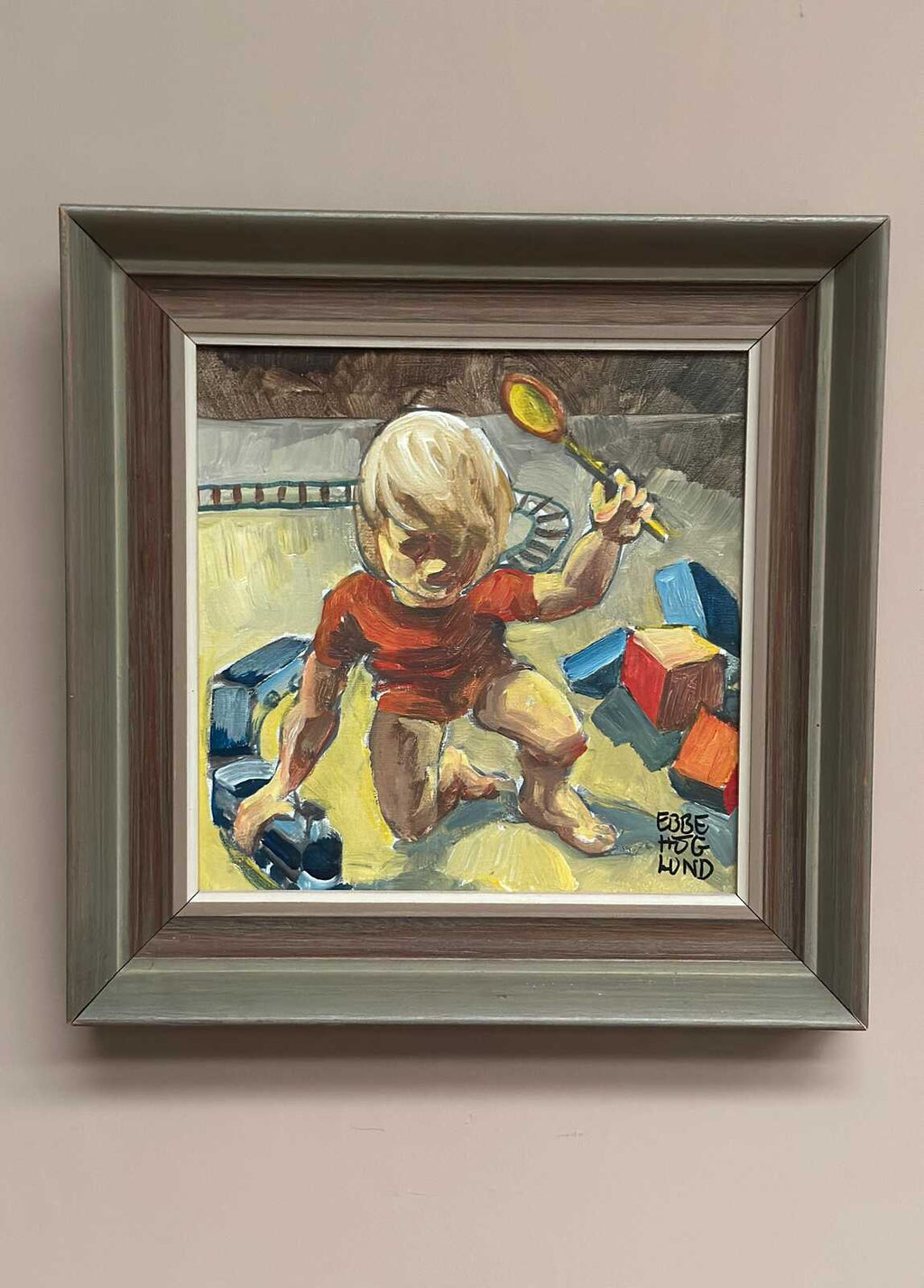 “Boy in Red ” by Ebbe Höglund