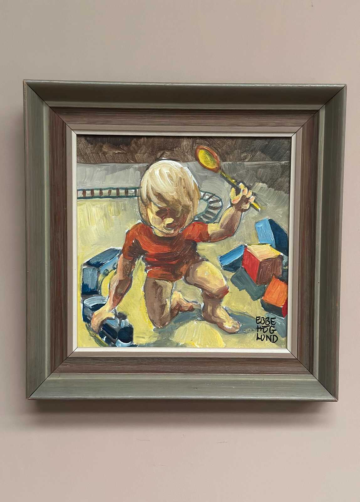 “Boy in Red ” by Ebbe Höglund