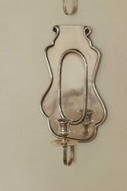 Pair Of Mid Century Swedish Pewter Sconces