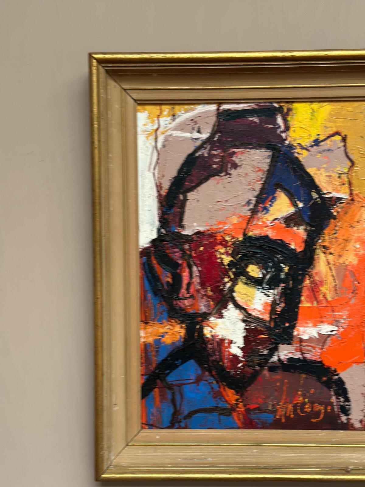 “Composition with Face” by Imre Antonyi