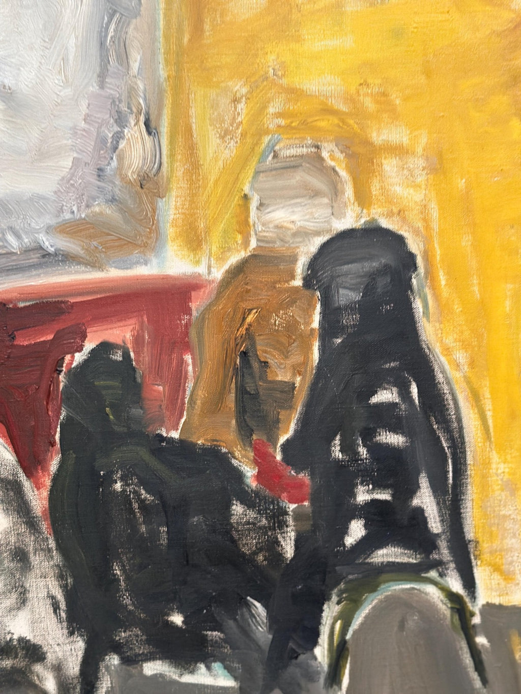 “Figure Composition” by Max Bilde (1919–2011)