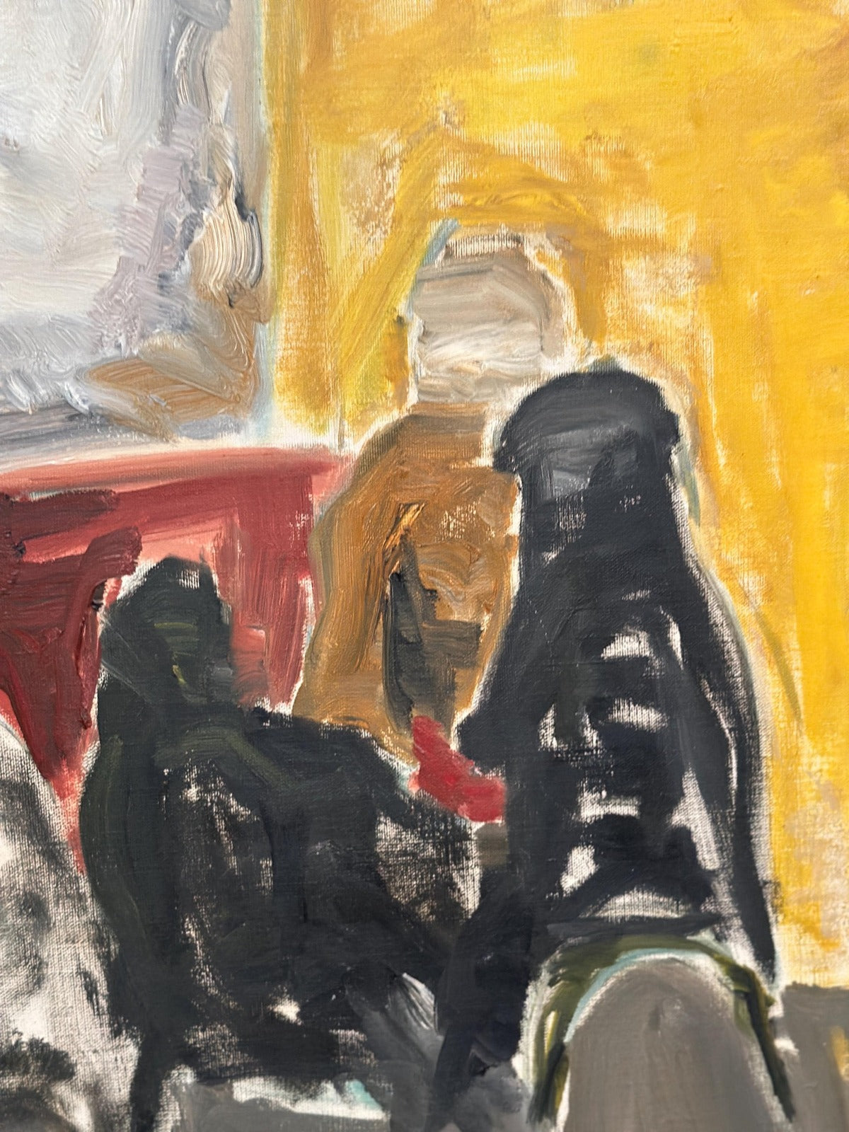 “Figure Composition” by Max Bilde (1919–2011)