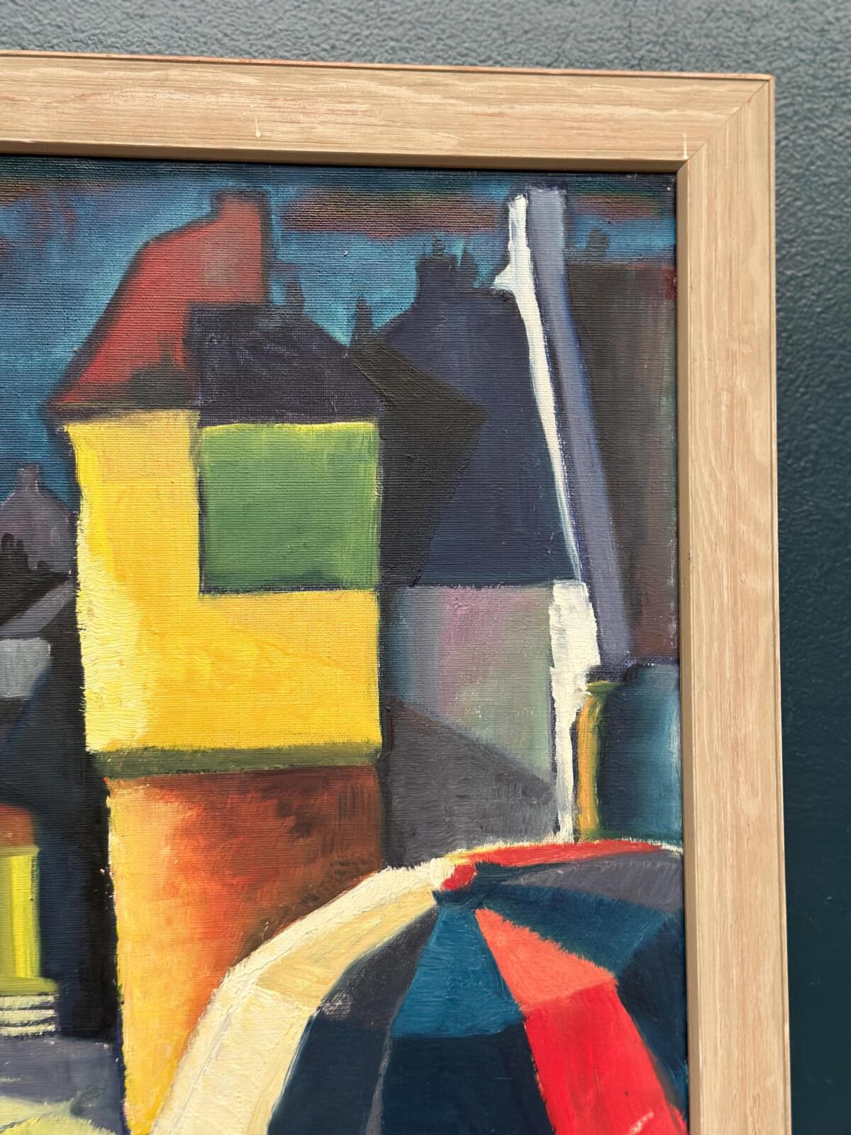 “Cityscape with House Facades” by Ebbe Höglund