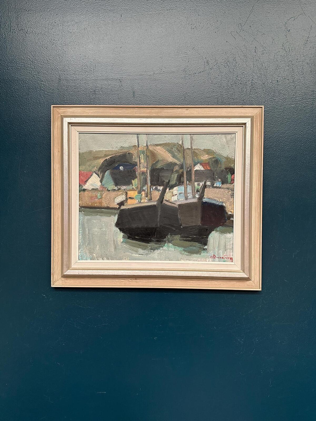 “Fishing Boats in the Harbour” by Carl Berndtsson