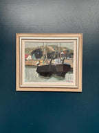 “Fishing Boats in the Harbour” by Carl Berndtsson
