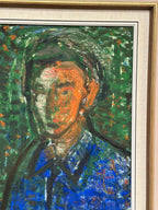 “Portrait” by Leonard Digris (1921–2003)