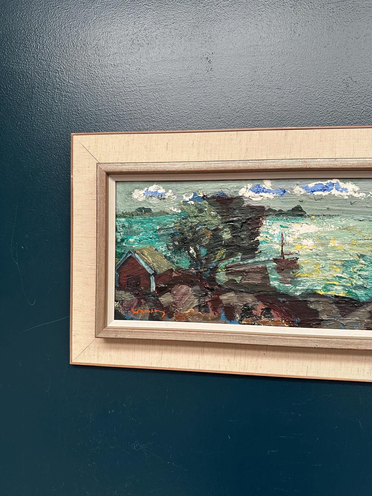 “Coastal Village” by Bertil Wahlberg
