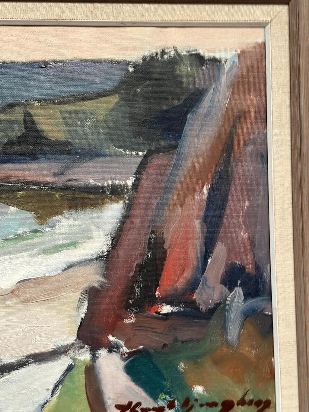 “Seascape” by Knut Ljungberg
