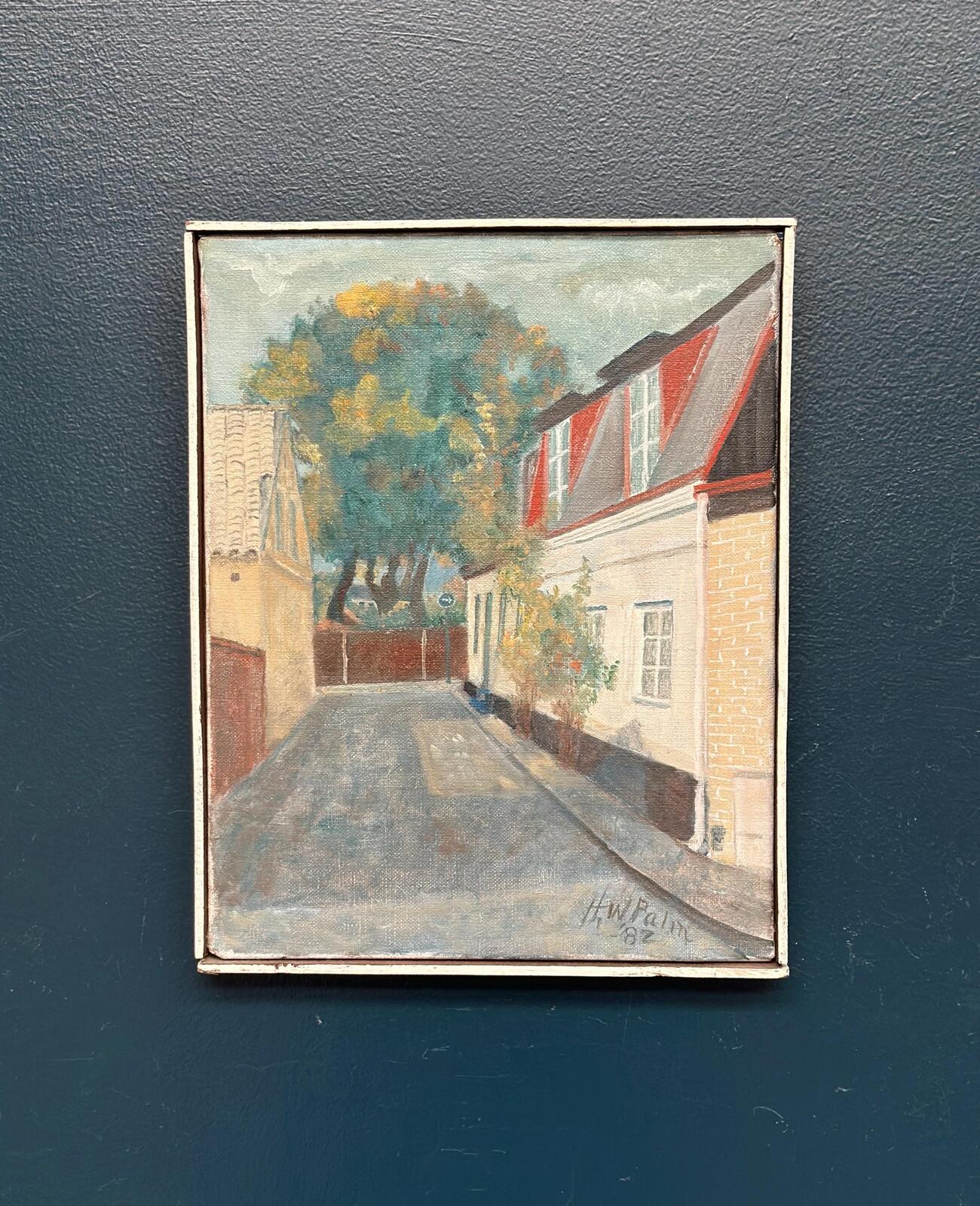 “Tomegatan, Lund” by H.W. Palm