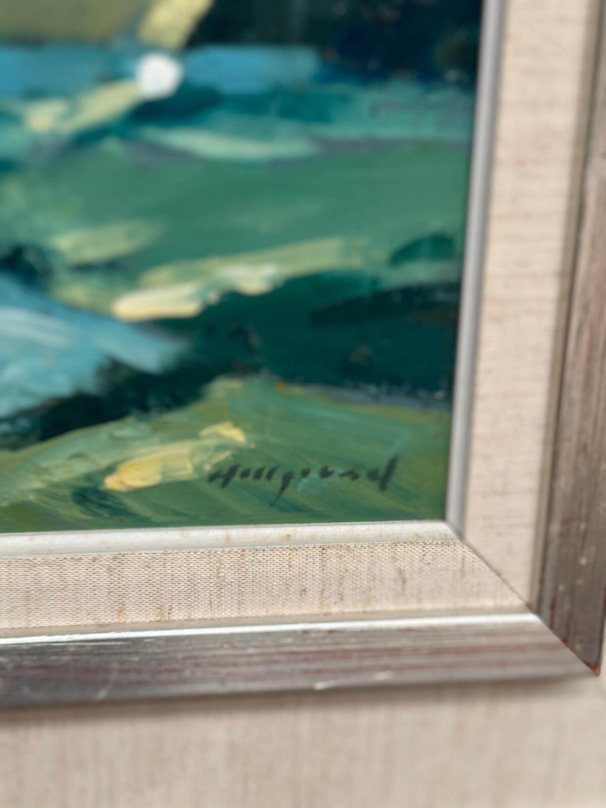 “Farm by the Lake” by Bengt Hillgrund
