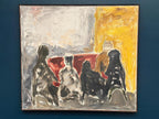 “Figure Composition” by Max Bilde (1919–2011)