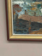 “Badgast och Fiskargubbe” by Fritz Henry Johansson